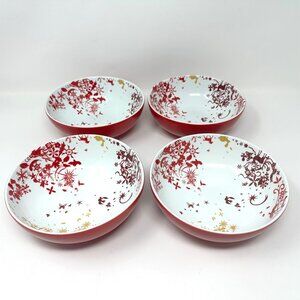 Vtg. Salad Plates Christmas Day Collection by Studio Tord Boontje 2006 Set of 4